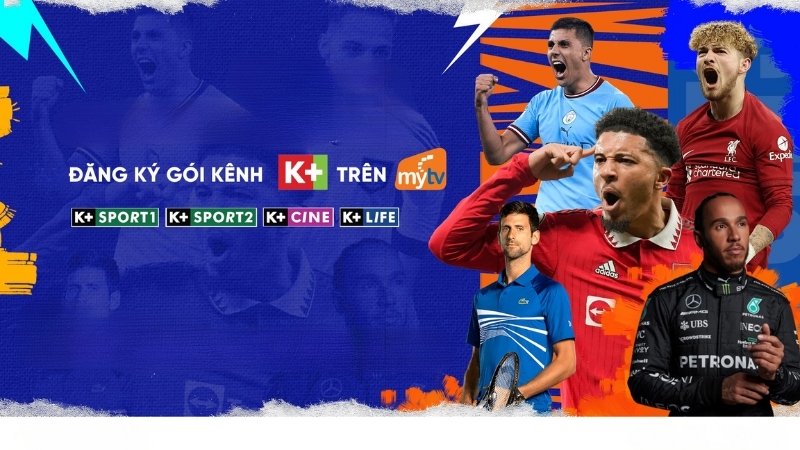Gói MyTV K+ – Dành cho tín đồ thể thao