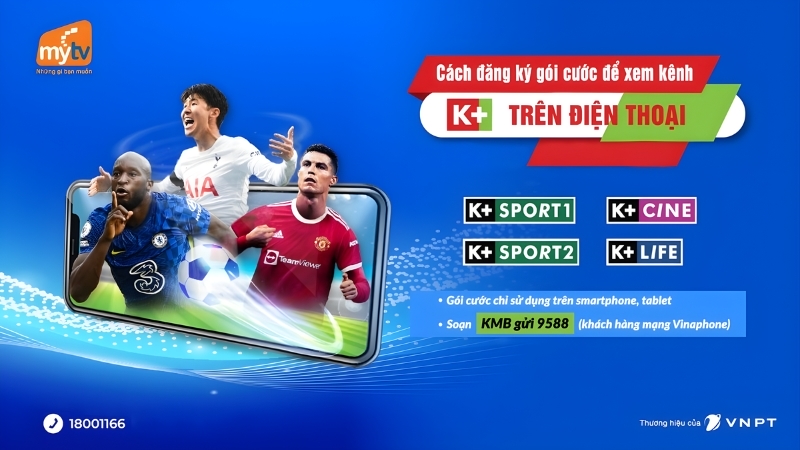 Gói K+ MyTV dành cho Mobile