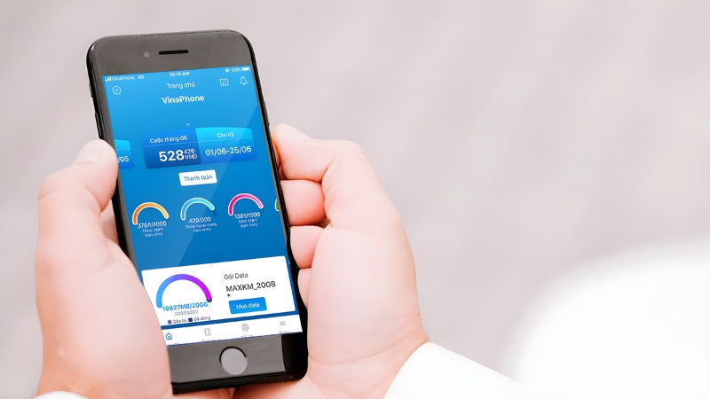 Ứng dụng My VNPT có giao diện thân thiện giúp người dùng thao tác dễ dàng