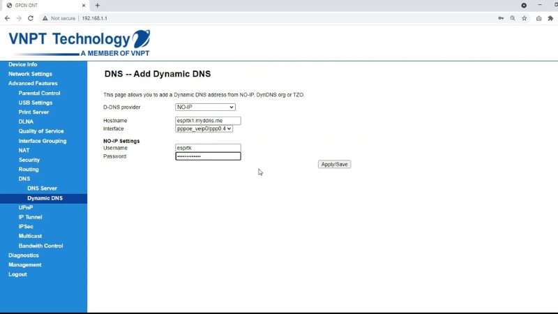 Cách kiểm tra IP tĩnh của nhà mạng VNPT trên modem