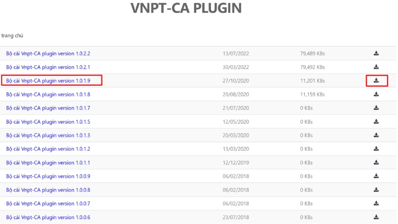 Plugin chữ ký số VNPT hỗ trợ kết nối chứng thư số để ký trực tuyến